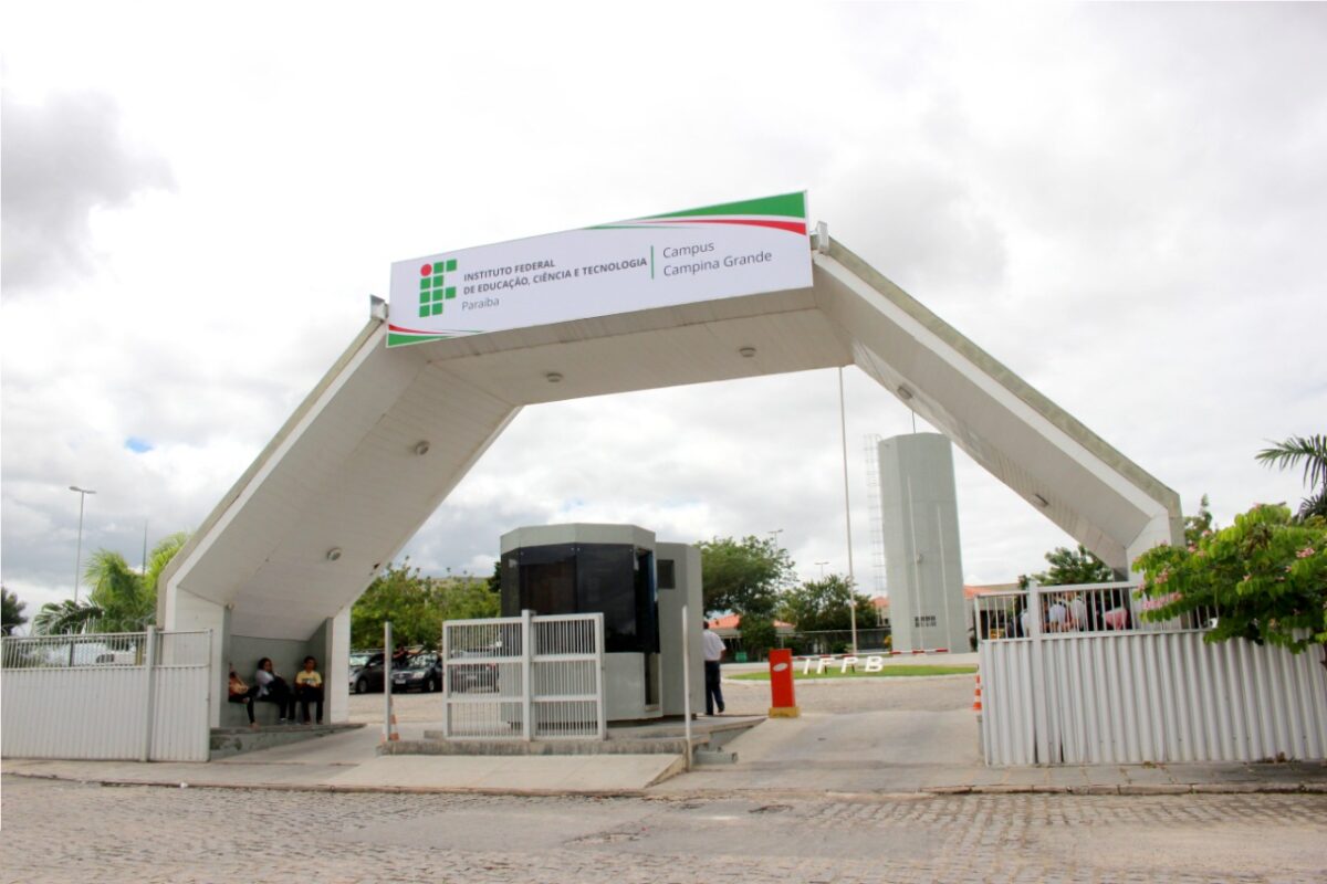 Imagem de arquivo do Campus Campina Grande do IFPB, uma das unidades com aulas suspensas para as Eleições 2026