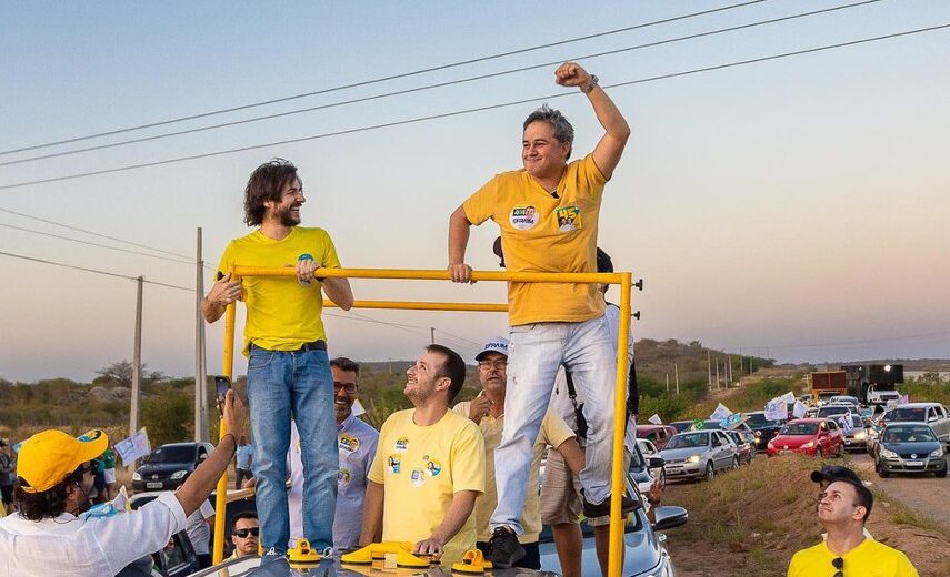 Efraim Filho em imagem de arquivo relacionada à carreata de Efraim Filho em João Pessoa