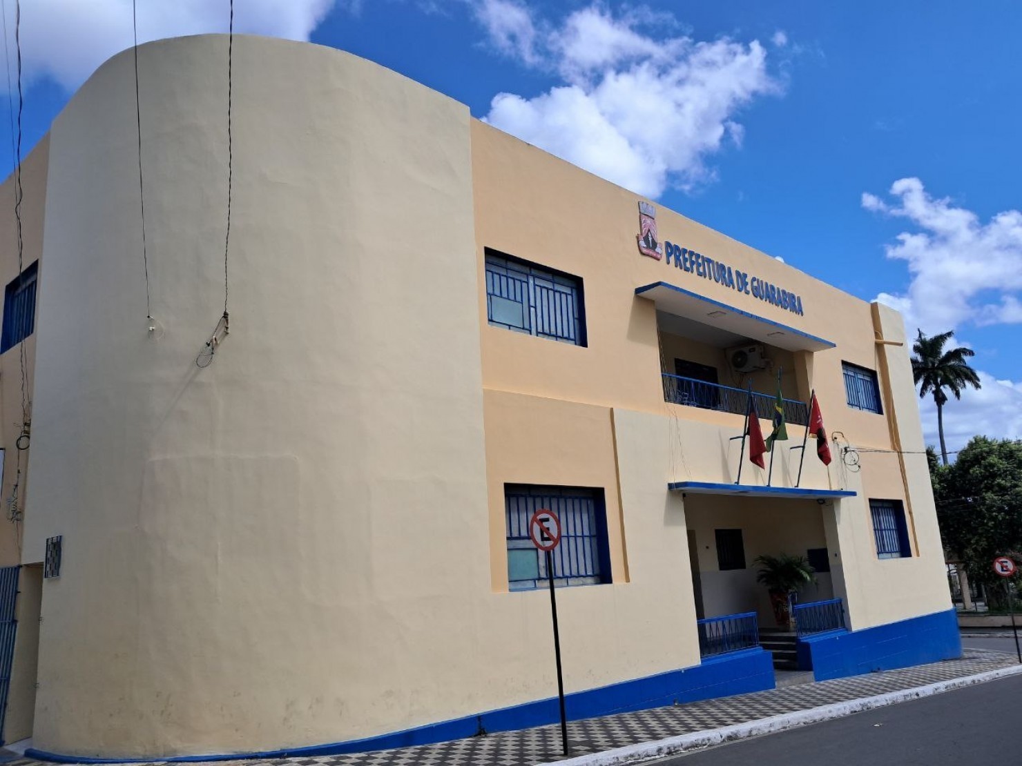 Prédio da Prefeitura de Guarabira em imagem de arquivo
