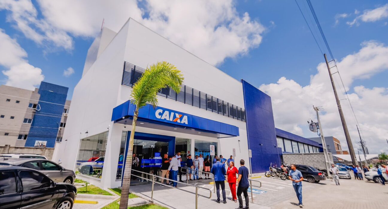 Agência que representa as agências da Caixa na Paraíba, que retomam o atendimento após o fim da greve