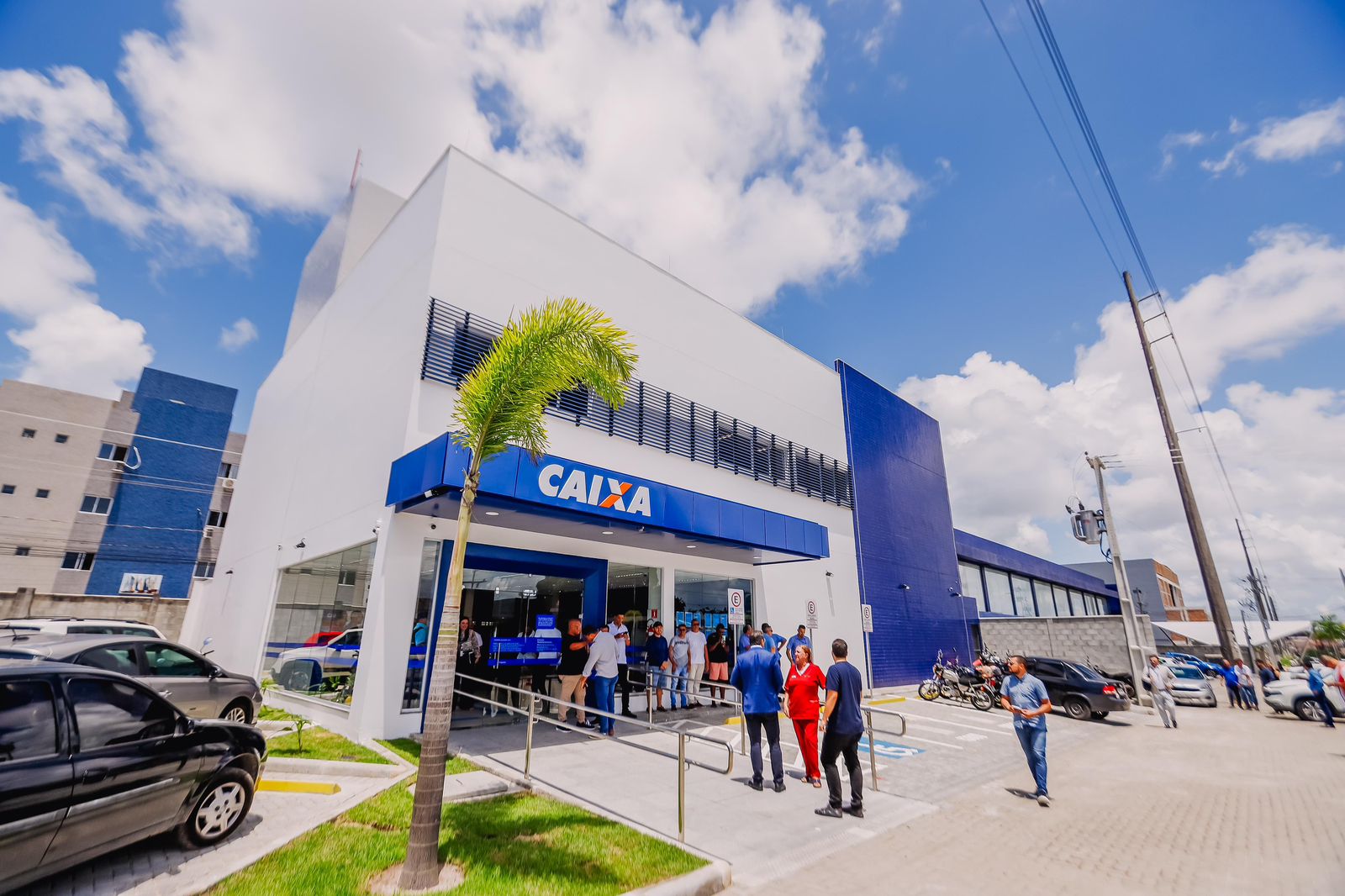Agência que representa as agências da Caixa na Paraíba, que retomam o atendimento após o fim da greve