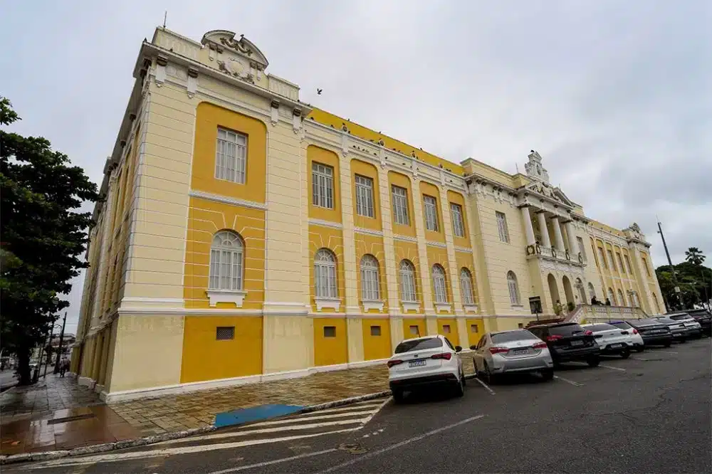 Palácio da Justiça em João Pessoa relacionado à Semana da Pessoa com Deficiência no TJPB