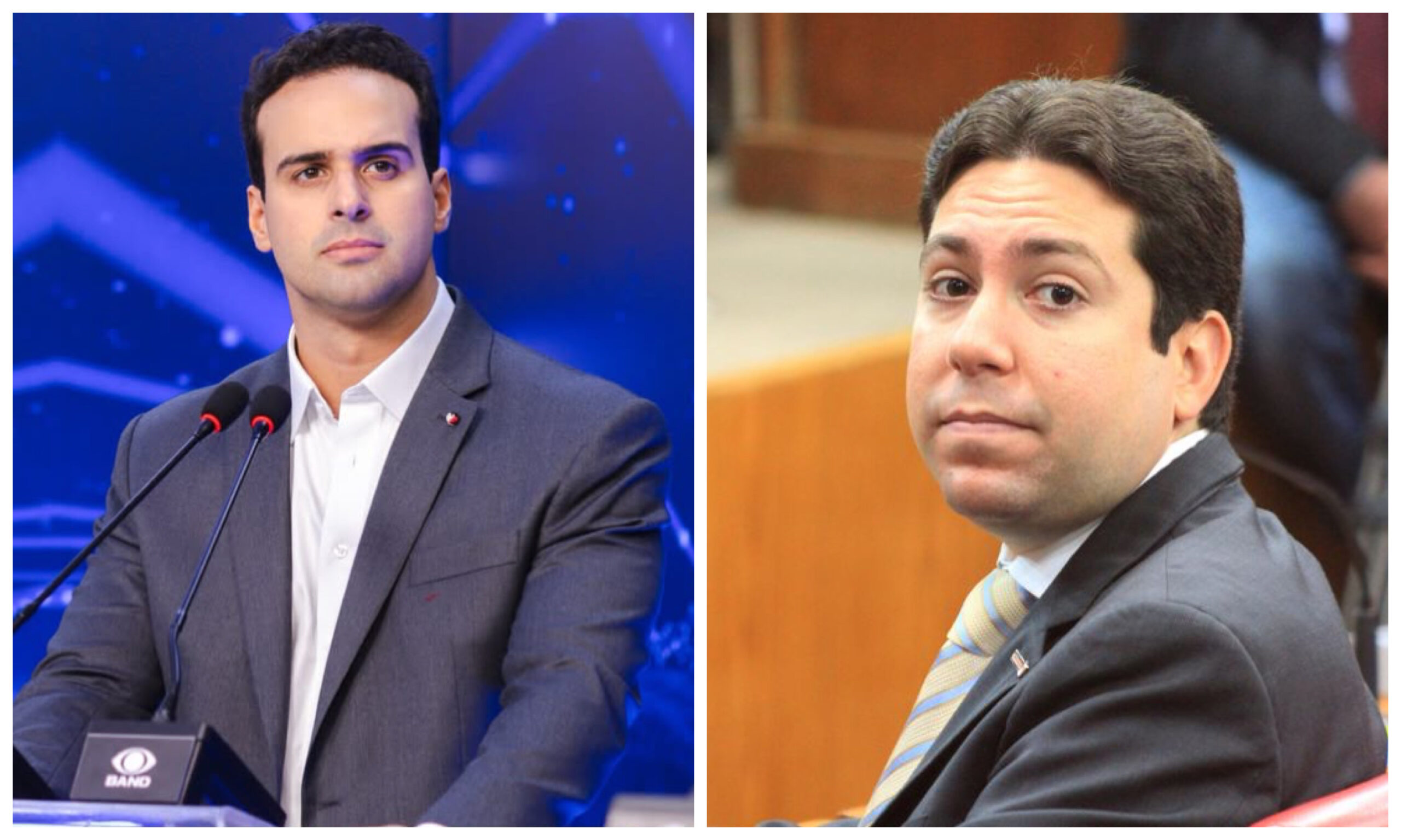 Felipe Leitão durante evento público; Felipe Leitão negou acordo com Lucas Ribeiro e confirmou reavaliação do segundo voto ao Senado.