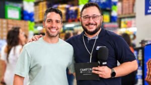 Registro da inauguração do Rede Compras Estação Velha em Campina Grande