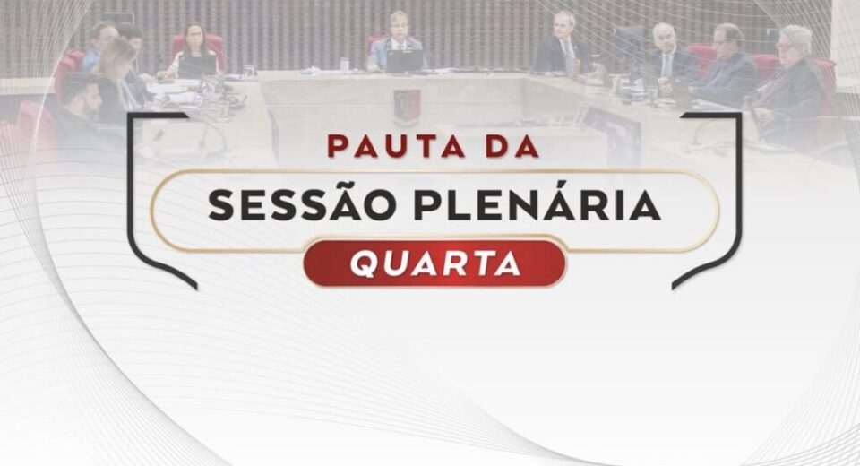 Sessão do Tribunal Pleno do TCE-PB em imagem de arquivo do plenário da Corte de Contas